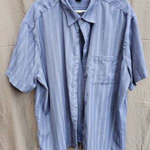 Striped blue shirt